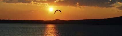 Sonnenuntergang kroatische Adria