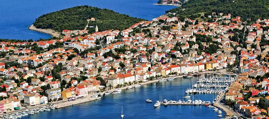 Reiseziel der Kroatien Kreuzfahrt Mali Lošinj
